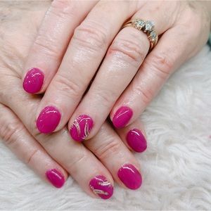 Press on nails| gel press on | High quality|stiletto code m18